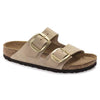 Birkenstock Transverse Arch Support - Arizona Big Buckle - Sandcastle Nubuck Leather
