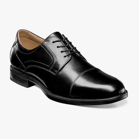 Florsheim - Midtown Cap Toe Oxford - Black