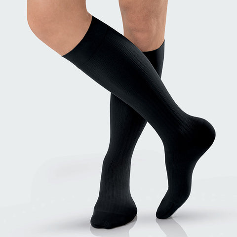 Jobst - For Men Ambition - Knee High - Black - Compression Stockings